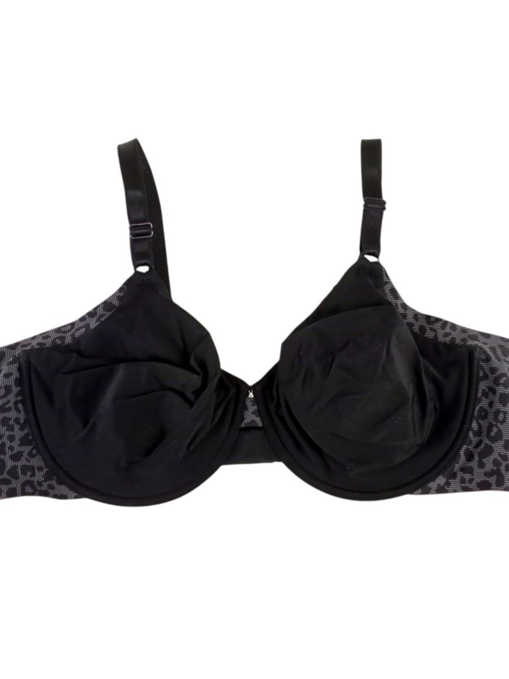 OLGA No Side Effects Black 40C Underwire Bra GI3561A